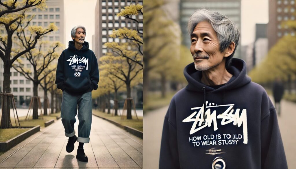 ステューシーの年齢層は?何歳まで着られるのか